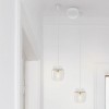 CANNONBALL 2x15W, E27 Závěsný kabel s objímkou, základna plast, povrch černá, kabel s textilním úpletem, povrch černá, pro žárovku 2x15W, E27, 230V, IP20, d=120mm, závěs l=2500mm, lze zkrátit, stínítko SAMOSTATNĚ náhled 3