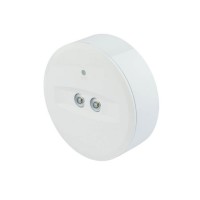 XARROW Stropní, nebo podhledové nouzové svítidlo plast bílá, SE - pouze nouzové svícení, LED 3W, 240lm, denní 6500K, záloha 3h, 230V, zvýšené krytí IP40, tř.2, rozměry d=123,5mm, h=35,4mm.