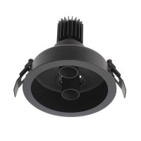 XDRILL Podhledové, dvoubodové svítidlo, nastav směr sv, materiál hliník, povrch bílá, nebo černá, krycí plast transparentní, LED 2x9W, teplá 2700K/3000K, neutrální 4000K, UGR<10, Ra90, 230V, IP20, tř.2, rozměry d=140mm, h=113mm, vč trafa