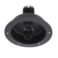 XDRILL Podhledové, dvoubodové svítidlo, nastav směr sv, materiál hliník, povrch bílá, nebo černá, krycí plast transparentní, LED 2x9W, teplá 2700K/3000K, neutrální 4000K, UGR<10, Ra90, 230V, IP20, tř.2, rozměry d=160mm, h=112mm, vč trafa