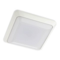 XEDGE Nouzové svítidlo, SA - vydrž 3h, 3W, senzor HF, dosah 16m, záběr 120°, čas 5s-30min, materiál plast bílá, difuzor plast opál, LED 20W, 2565lm/neutrální 4000K, nebo 2380lm/teplá 3000K, 230V, IK10, IP66, Ra80, tř.2, 300x300x79mm
