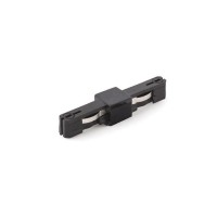 XMICRO Přímá spojka napájecí lišty do vitríny, materiál plas, kov, povrch černá, 12V, nebo 24V, IP20, tř.3, rozměry 64x14x13mm