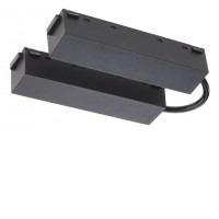 XCLICK M Vkládací, flexibilní spojovací konektor pro napájení kolejnicového systému osvětlení, materiál plast, černý, kabel,48V, IP20,  rozměry 130x29,5x25mm