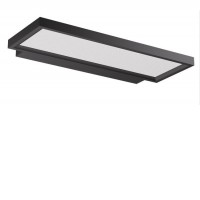 XSPECTER Nástěnné svítidlo, těleso hliník, povrch černá/bílá, difuzor plast opál, LED 40W, teplá 3000K/5184lm, neutrální 4000K/5386lm, vyzař úhel 90°/nahoru, 80°/dolů, UGR<16, Ra90, 230V, IP40, rozměry 610x30x265mm, svítí nahoru/dolů.