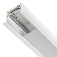 XTRACE GEN1 2 Stropní, podhledové svítidlo, materiál hliníkový profil, povrch bílá, difuzor polykarbonát opál, LED 14,7W/29,4W/44,1W/58,8W, neutrální 4000K/teplá 3000K, 230V, IP20, Ra80, tř.1, rozměry 62x36mm, délka dle typu, vč KONCOVEK