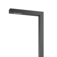 XTORRE Veřejné osvětlení, stožár, základna hliník, povrch šedá, difuzor plast čirý, LED 40W, teplá 3000K/6020lm nebo neutrální 4000K/6240lm, Ra80, 230V, IP65, tř.1, rozměry 150x950mm, h=4000mm.
