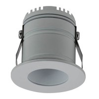 XKEEP LED 3W Stropní, podhledové, bodové komínkové svítidlo, těleso hliník, povrch černá, nebo bílá, LED 3W, teplá 3000K, nebo neutrální 4000K, vyzařovací úhel 30°, Ra80, 230V, IP20, rozměry d=44mm, h=40mm, trafo na kabelu