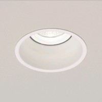 MINIMA BODOVÉ KRUH Stropní podhledové svítidlo, ANO/NE výklopné +-20°, materiál kov, povrch bílá, pro žárovku 50W, GU10 nebo LED 6,5W/7,4W, teplá 2700K, 474lm/518lm, Ra80, 230V/700mA, IP65/IP20, tř.1/tř.2/tř.3, rozměry dle typu, BEZ/vč. trafa