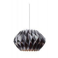 RUBEN Závěsné svítidlo, těleso kov, povrch chrom, stínítko plast béžová/šedá, pro žárovku 1x60W/3x60W, E27, 230V, IP20, rozměry dle typu.