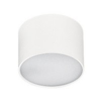 MONZA R Stropní, přisazené svítidlo, základna hliník, povrch bílá/černá, difuzor akryl plast opál, LED 5W/10W/20W/50W, teplá 3000K, nebo neutrální 4000K, 230V, IP20, tř.1, rozměry průmer dle typu, h=55mm