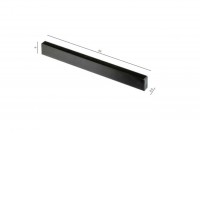 ALFA 48V Kryt napájecího zdroje magnetického systému, těleso plast černá/bílá, rozměry 500x50x25mm.