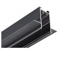BETA, 230V Vestavná lišta pro magnetický systém, materiál kov, povrch černá, jednofázová, 230V, rozměry 68x57mm, délka dle typu.