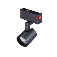 GARY-BETA, 230V Bodové svítidlo, do magnetického systému, nastav. směr svícení, těleso kov, povrch černá/bílá, pro žárovku 1x50W, GU10, 230V, IP20, rozměry d=56mm, h=70mm.