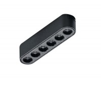 SANGRIA POINT-GAMA, 48V Buňkové svítidlo, do magnetického systému, těleso kov, povrch černá, LED 6W/12W, teplá 3000K/neutrální 4000K, vyzař. úhel 24°, 48V, IP20, rozměry dle typu.