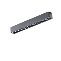 KIRA-GAMMA, 48V Svítidlo do magnetického systému, těleso kov, povrch černá, LED 12W/18W, smart TUYA Bluetooth stmívatelné, CCT nastav. teplota teplá 2700K-denní 6000K, vyzař. úhel 24°, 48V, IP20, rozměry dle typu.