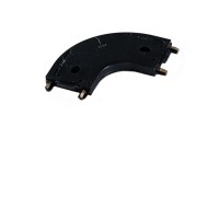 GAMMA, 48V Kruhový konektor pro spoj pro magnetický systém, těleso plast a měď, povrch černá/bílá, IP20, 48V, rozměry 55x5mm.