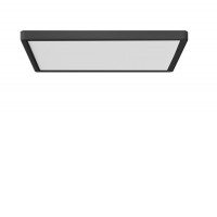 PANKA Stropní svítidlo, HF senzor pohybu s dosahem až 5m, čas 60s, těleso hliník, povrch bílá/černá, dif plast opál, LED 12W/18W/24W, CCT přepínatelná teplota teplá 2800K neutrální 4000K denní 6000K, Ra90, 230V, IP40, rozměry dle typu.