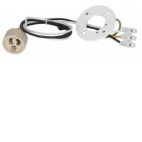 LUCAS BASE Základna svítidla pro stropní mmontáž, pro árovku 1x10W, GU10 ES50, 230V, IP20, d=55mm, krycí váleček SAMOSTATNĚ