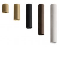 LUCAS BASE Základna svítidla pro stropní mmontáž, pro árovku 1x10W, GU10 ES50, 230V, IP20, d=55mm, krycí váleček SAMOSTATNĚ