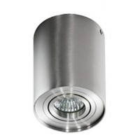 BROSS1 Stropní, přisazené, bodové svítidlo, těleso hliník, povrch. úprava dle typu, výklopný světelný zdroj +-25°, 1x50W, GU10, 230V, IP20,rozměry: d=96mm, l=120mm,