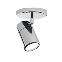 NOEMIE 1 1x35W, GU10 IP44 do koupelny Bodové svítidlo, nastavitelný směr svícení, těleso kov, povrch chrom, pro řárovku 1x35w, GU10, ES50, 230V, zvýšené krytí IP44 do koupelny, rozměry: d=100mm, l=110mm