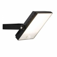 DRYDEN LED IP65 PIR Venkovní reflektor plochý, těleso kov, povrch černá, difuzor plast opál, senzor PIR, dosah 8m, čas 50s, úhel záběru 120°, nastavitelný směr svícení, LED 10W/20W/30W/50W, neutrální 4000K, 230V, IP65, tř.1, rozměry dle typu