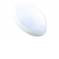 ROMANA Stropní venkovní svítidlo, těleso plast bílá, difuzor plast opál, pro žárovku 1x75W, E27, 230V, IP64, tř.1, rozměry dle typu.