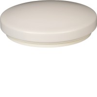 ANETA Stropní, přisazené svítidlo, základna kov, povrch bílá, difuzor plast opál, LED 12W, 900lm, teplá 2700K/neutrální 4000K, 230V, do koupelny IP44, rozměry d=275mm, h=70mm.