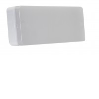ESERA Přisazené, nouzové svítidlo, pro centrální baterii, těleso plast bílá, difuzor plast opál, LED 14,8W, 320lm, 230V, IP44, tř.2, rozměry 273x102x46mm, vč. piktogramu.