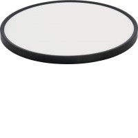 NOMY Stropní svítidlo, těleso plast bílá/černá, difuzor plast opál, LED 40W/4000lm, 50W/5000lm, dálk.ovl a mob. tel. nast. CCT teplá 3000K-denní 6000K, stmívání, 230V, IP40, rozměry dle typu.