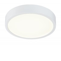 ARCHIMEDES LEDx15W/22W/28W Stropní svítidlo, těleso hliník, povrch bílá mat, difuzor plast opál, LED panel 15W/22W/28W, neutrální 4000K, stmív, 230V, do koupelny IP44, tř.2