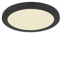 LASSE LED 6W, 18W, 24W, CCT Stropní přisazené svítidlo, těleso plast, povrch černá/bílá, difuzor plast opál, LED 6W, 18W, 24W, CCT přepín teplota teplá 3000K, neutrální 4000K, denní 6500K, IP20, rozměry dle typu.