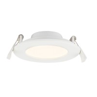 UNELLA Stropní podhledové svítidlo, těleso plast, povrch bílá, difuzor plast opál, LED 9W/650lm, 16W/1200lm, přepínatelná teplota CCT teplá 3000K, neutr 4000K, denní 6000K, Ra80, 230V, zvýš krytí IP44/IP20, tř.2, průměr dle typu, h=32mm
