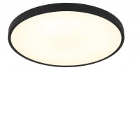 NIELSEN Stropní přisazené LED svítidlo, těleso plast černá/bílá, dif plast opál, LED 15W/1300lm, 20W/2400lm, 32W/3250lm, neutrální 4000K, 230V, IP20, rozměry dle typu, svítí nahoru/dolů.