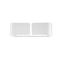CLIP Stropní nástěnné svítidlo, těleso z celokovové ohýbané desky, povrch lak stříbrná/bílá/chrom/zlatá, pro žárovku 2X40W, G9, 230V, IP20, tř.1, rozměry š=253mm, v=90mm, h=78mm, svítí nahoru/dolů.