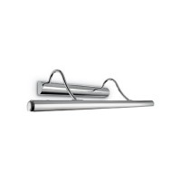 MIRROR-10 Nástěnné svítidlo, základna a těleso kov, povrch chrom/nikl/měď, nastavitelný sklon svícení, pro žárovku 4x40W, G9, 230V, IP20, rozměry š=600mm, v=150mm, h=190mm
