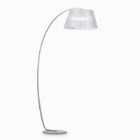 PAGODA Stojací pokojová lampa, základna kov, povrch smalt kouřová šedá/bílá/černá, nastavitelné stínítko PVC kouřová šedá/bílá/černá, pro žárovku 1x60W, E27, 230V, IP20, tř.2, rozměry d=375mm, v=1840mm