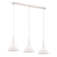 COCKTAIL SB3 Závěsné svítidlo, základna kov, povrch bílá, černá, červená, difuzor sklo mat bílé, černá, červená, 1x40W, E14, 230V, IP20, stínítko d=200/h=320mm, základna l=820mm, závěs l=1260mm, možnost zkrácenícenícenícenícenícenícenícenícení