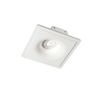 ZEPHYR Stropní podhledové bodové komínkové, nastavitelný směr svícení, těleso sádra bílá, pro žárovku 1x30W, GU10 ES50, 230V, IP20, tř.1. rozměry dle typu