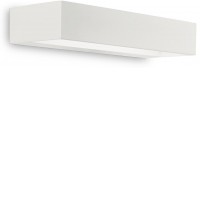 CUBE Nástěnné svítidlo, těleso hliník, povrch bílá mat, difuzor plast opál, LED 6W/600lm, 12W/1200lm, teplá 3000K, 230V, IP20, tř.1, rozměry dle typu, svítí nahoru/dolů.
