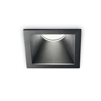 GAME SQUARE Stropní podhledové svítidlo bodové, těleso hliník, povrch dle typu, krycí sklo čiré, LED 1x10W, teplá 3000K, 720lm, 230V, IP20, tř.2. rozměry 84x84x120mm