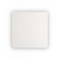 COVER Nástěnné svítidlo nebo stropní přisazené svítidlo, těleso hliník, povrch bílá/černá, difuzor plast opál, LED 9,5W/950lm, 11W/1100lm, teplá 3000K, 230V, IP20, tř.2, rozměry dle typu.