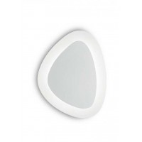 GINGLE Nástěnné svítidlo, těleso kov, povrch bílá, difuzor opál, LED 18W/1940lm, 26W/2580lm/ 34W/3550lm, teplá 3000K, 230V, IP20, tř.2, rozměry dle typu.