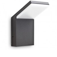 STYLE Venkovní nástěnné svítidlo, těleso hliník, povrch bílá/černá antracit/černá/šedá/kávová, difuzor plast opál, LED 8,5W, teplá 3000K/950lm, neutrální 4000K/1050lm, 230V, IP54, tř.1, rozměry 100x165x105mm.