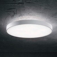 HALO Stropní přisazené svítidlo, těleso hliník, povrch bílá, difuzor plast opál, LED 25W/31W/44W, teplá 3000K/neutrální 4000K, 230V, IP20, tř.1, rozměry dle typu.