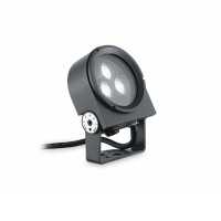 ULEX Venkovní svítidlo, reflektor světlomet, nastavitelný směr svícení, těleso hliník, povrch černá antracit, LED 8,5W/600lm, 15W/1200lm, teplá 3000K, vyzař. úhel 30°, 230V, IP65, rozměry dle typu.