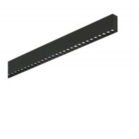 STEEL Stropní, nebo závěsné svítidlo, buňkové, těleso hliníkový profil, černá / bílá, LED 36W, teplá 3000K/3000lm, nebo neutrální 4000K/3200lm, vyzař úh 60°, UGR<16, Ra90, 230V, IP20, 1070x35x80mm, svítí nahoru/dolů.