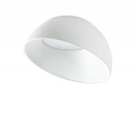 COROLLA Stoprní přisazené svítidlo SYMETRICKÉ / ASYMETRICKÉ, těleso kov, povrch bílá, difuzor plast opál, LED 24W, 2750lm, teplá 3000K, 230V, IP20, tř.2, rozměry dle typu.