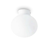 COTTON Stropní přisazené, základna kov, povrch bílá, difuzor sklo opál, pro žárovku 1x42W, E27 nebo 1x4W G9, 230V, IP20, tř.2, rozměry dle typu.