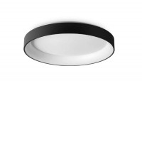 ZIGGY Stropní přisazené LED svítidlo, těleso kov, povrch bílá/černá, difuzor plast opál, LED 21W/2750lm, 30W/3150lm, 43W/4400lm, 62W/7350lm, teplá 3000K, 230V, IP20, tř.2, rozměry dle typu.